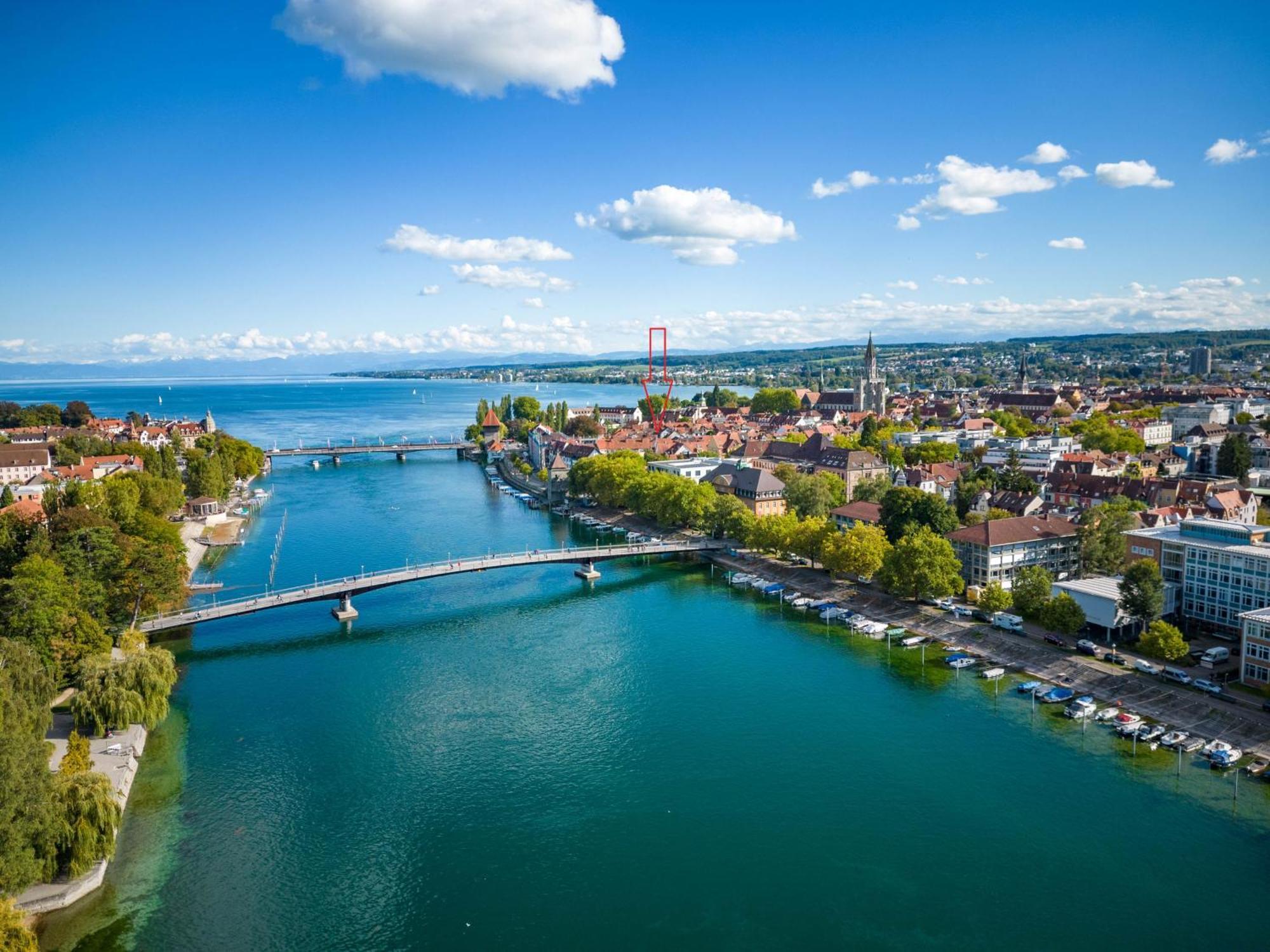 Historika Apartment Konstanz Bagian luar foto